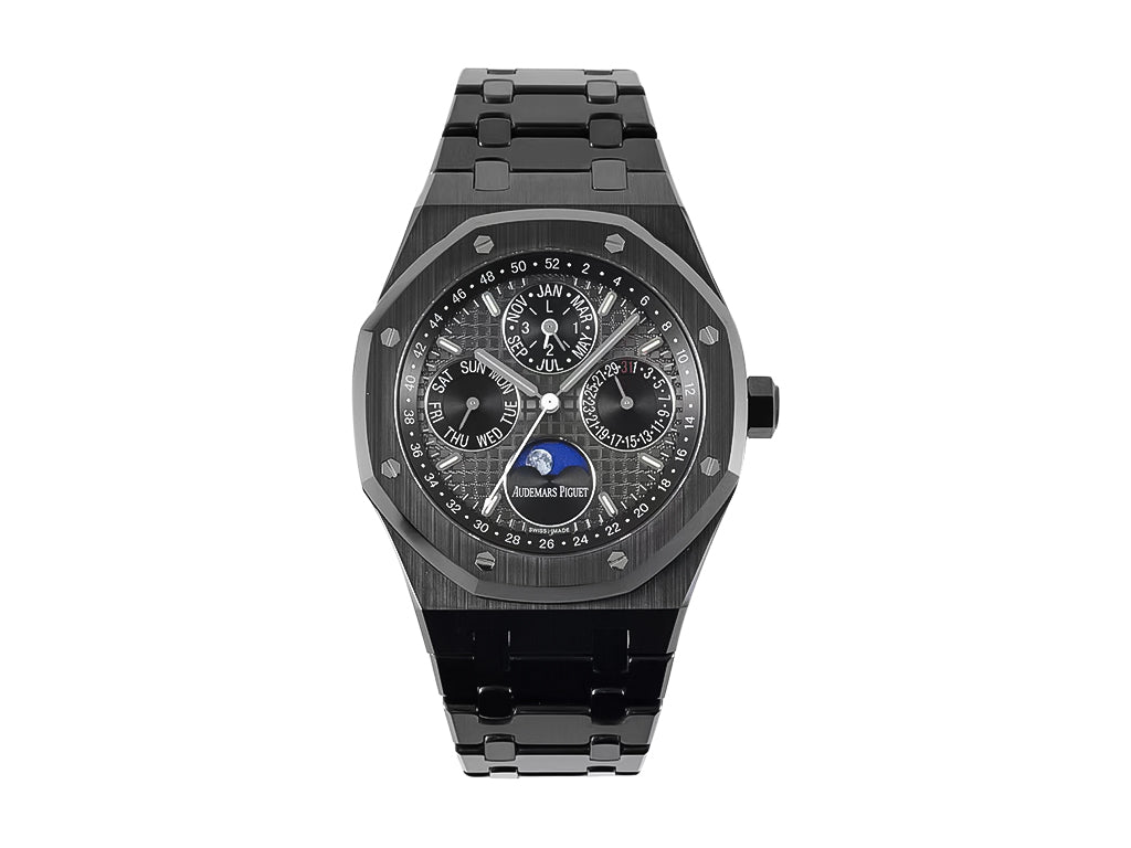 Royal Oak 'Perpetual Calendar' Ceramic with Black Dial (41mm)