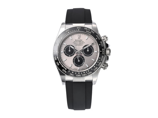 Cosmograph Daytona Stainless Steel Oysterflex with Grey Sunburst Dial (2023)