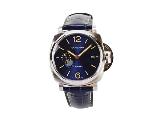 Luminor Due 42 Automatic Titanium Case with Blue Dial and Blue Strap (42mm)