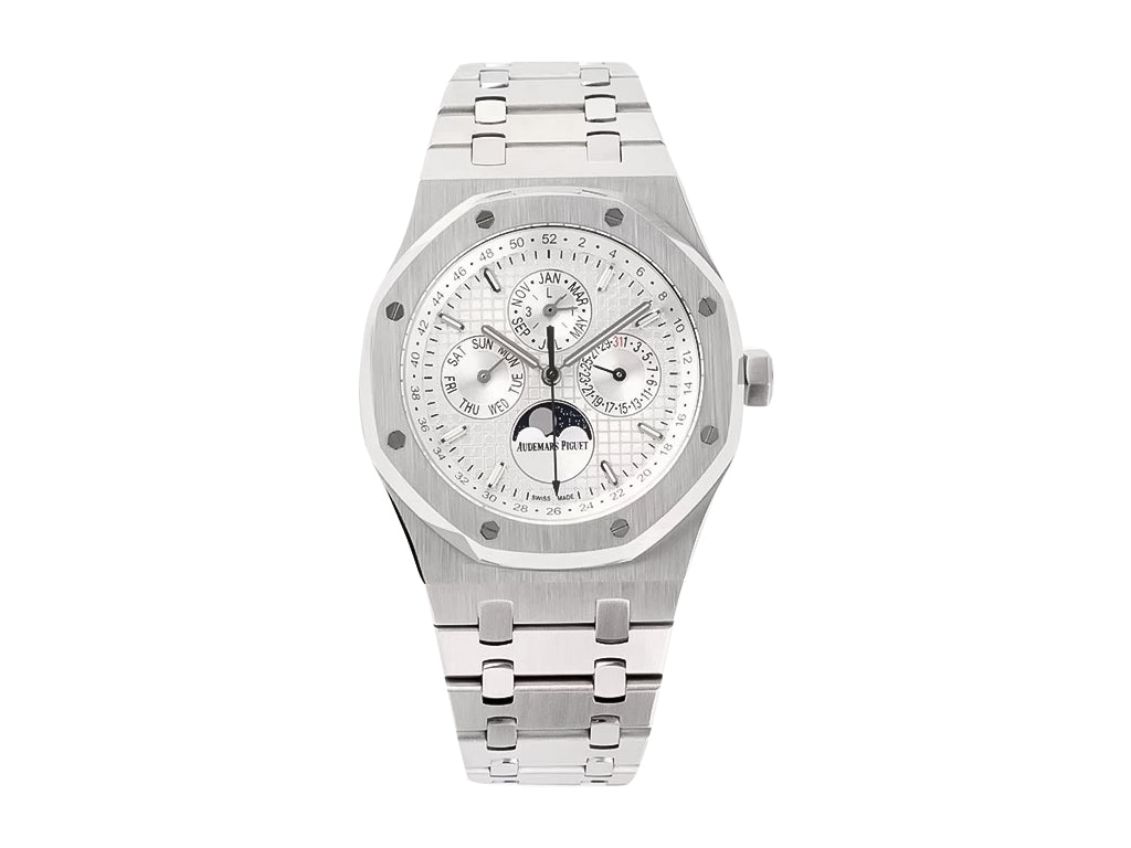 Royal Oak 'Perpetual Calendar' Stainless Steel with Silver Dial (41mm)