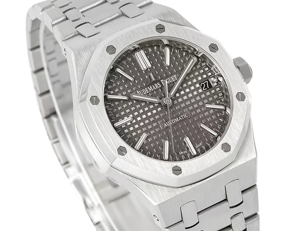 Royal Oak Stainless Steel with Grey Dial (37mm)