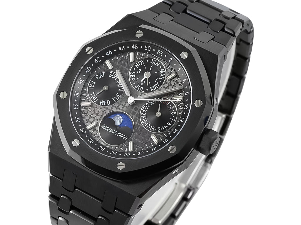 Royal Oak 'Perpetual Calendar' Ceramic with Black Dial (41mm)