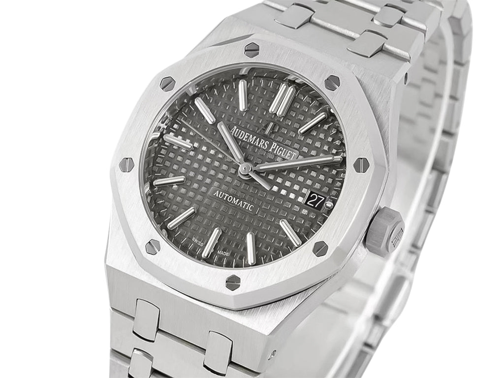 Royal Oak Stainless Steel with Grey Dial (37mm)