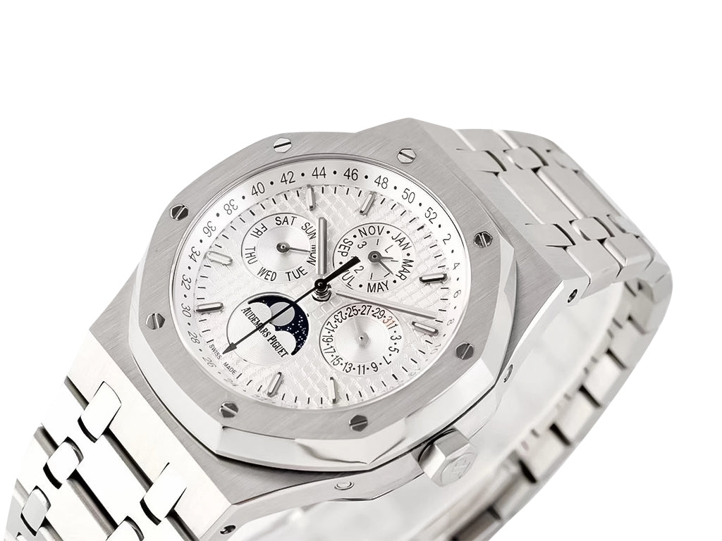 Royal Oak 'Perpetual Calendar' Stainless Steel with Silver Dial (41mm)