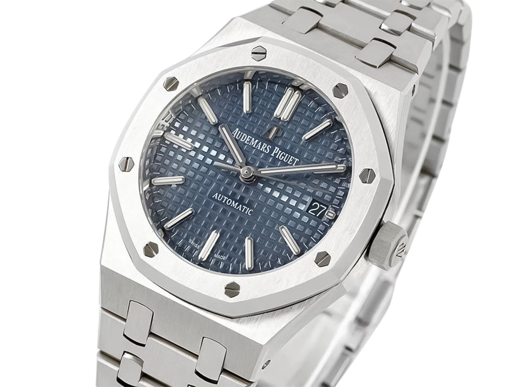 Royal Oak Stainless Steel with Blue Dial (37mm)