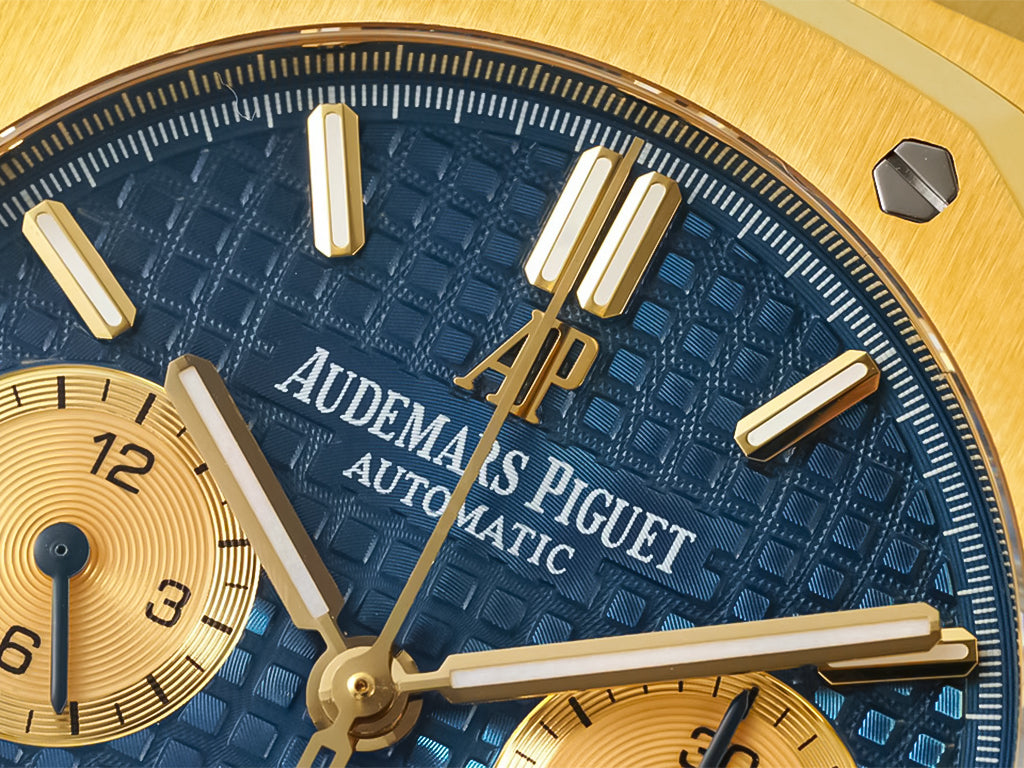 Royal Oak Chronograph Yellow Gold with Blue Dial (41mm)