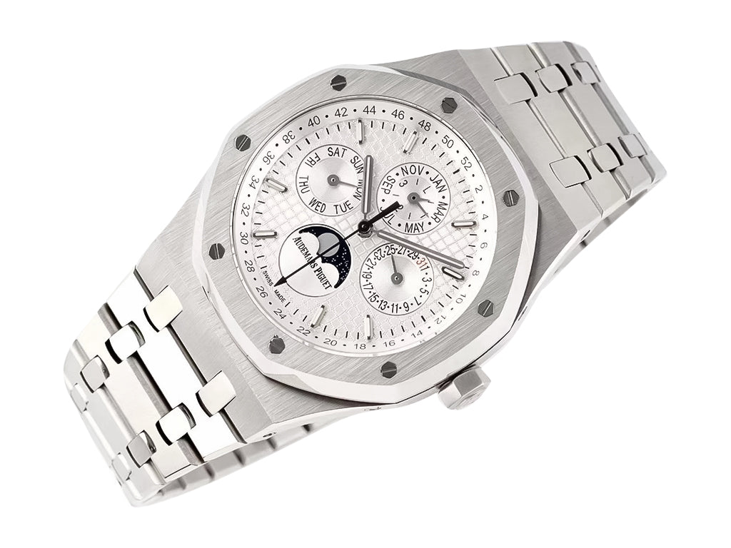 Royal Oak 'Perpetual Calendar' Stainless Steel with Silver Dial (41mm)