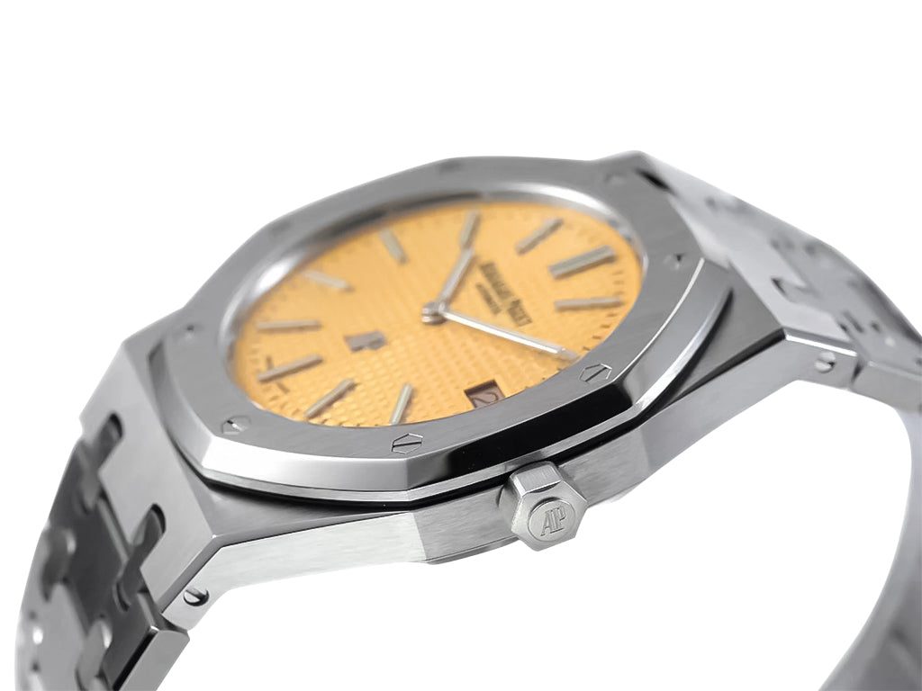 Royal Oak 'Jumbo Extra-Thin' Stainless Steel with Pink Gold Dial (39mm)