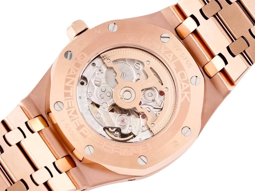 Royal Oak 'Perpetual Calendar' Pink Gold with Silver Dial (41mm)