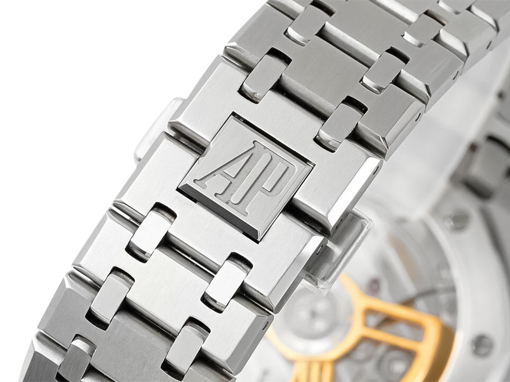 Royal Oak Stainless Steel with Silver Dial (41mm) - 15500