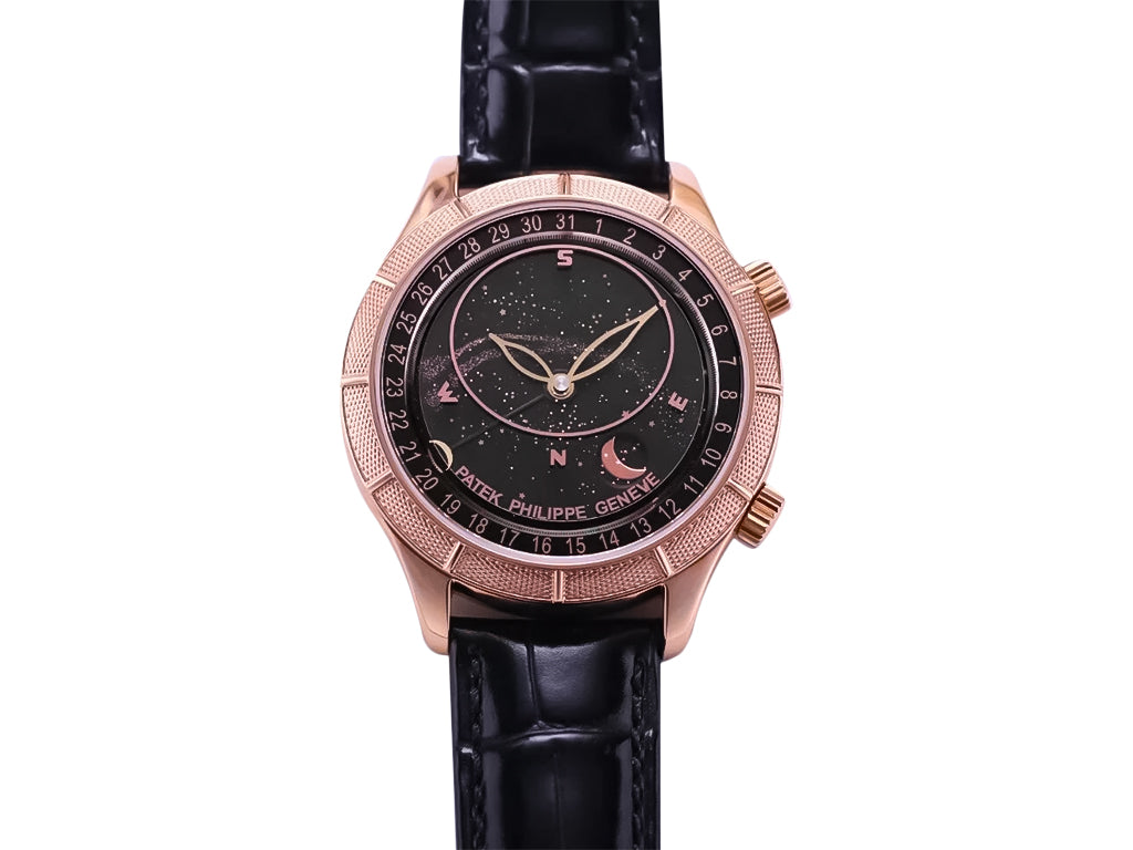 Celestial Only Watch Rose Gold with Black Dial