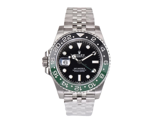 GMT-Master II Stainless Steel 'Sprite' on Jubilee (40mm)