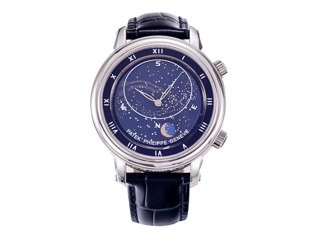 Celestial Stainless Steel with Blue Dial