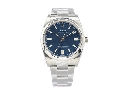 Oyster Perpetual 36 Stainless Steel with Blue Dial