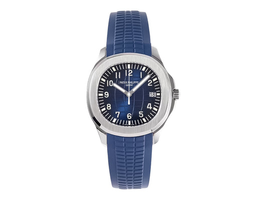 Aquanaut Stainless Steel 'Jumbo' with Blue Dial (42mm)