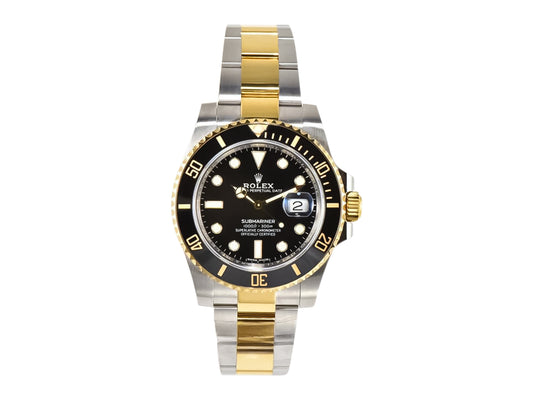 Submariner Date 'Two Tone' Yellow Gold and Stainless Steel with Black Dial