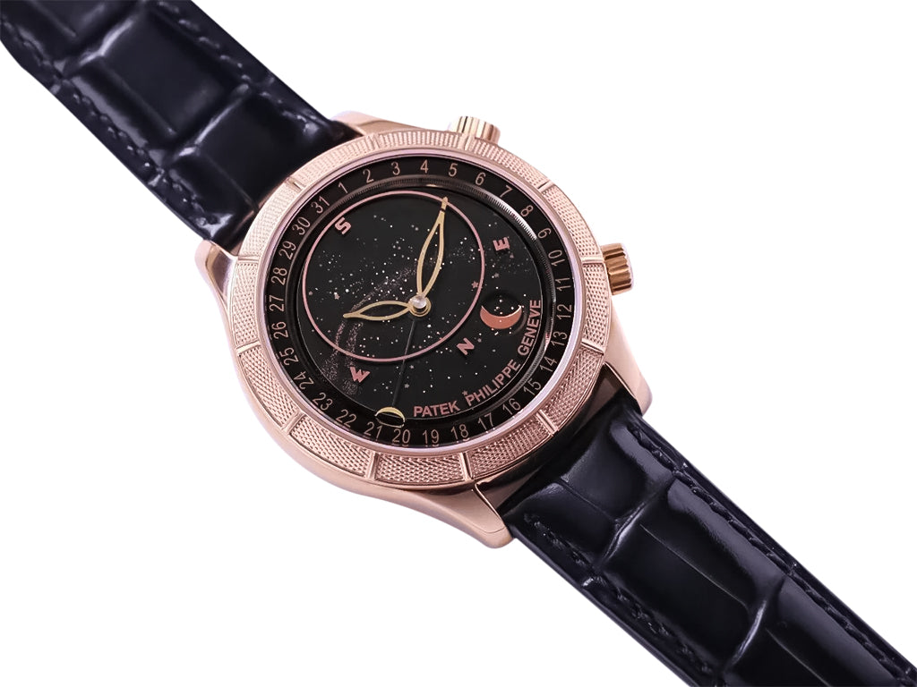 Celestial Only Watch Rose Gold with Black Dial