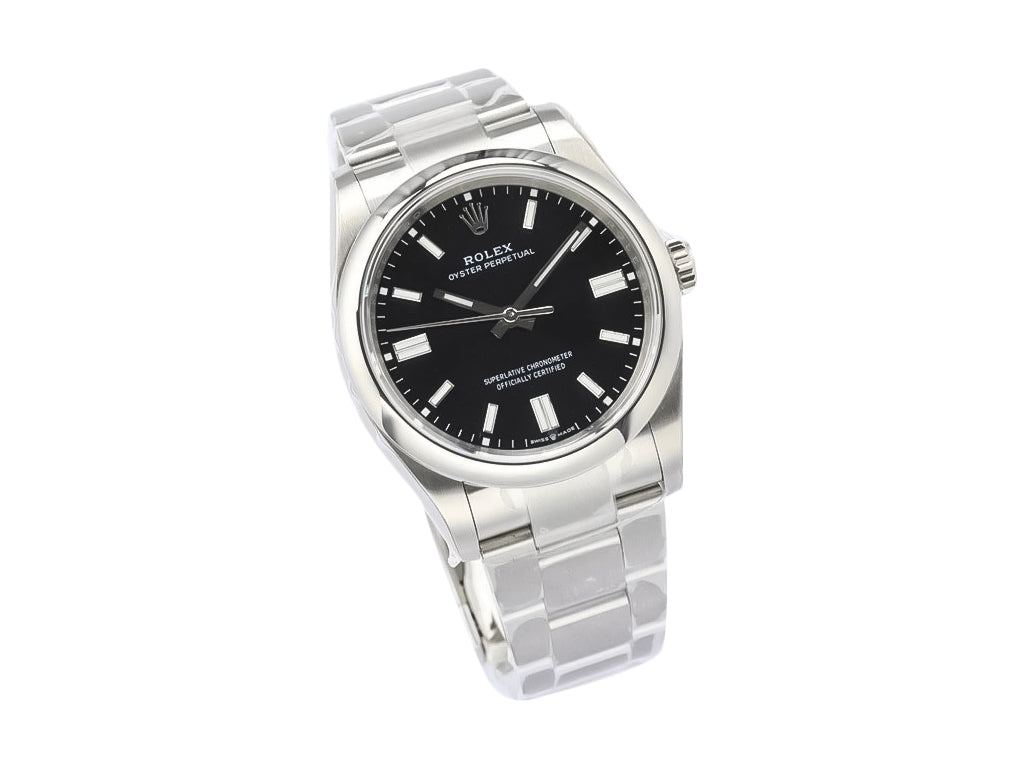 Oyster Perpetual 36 Stainless Steel with Black Dial