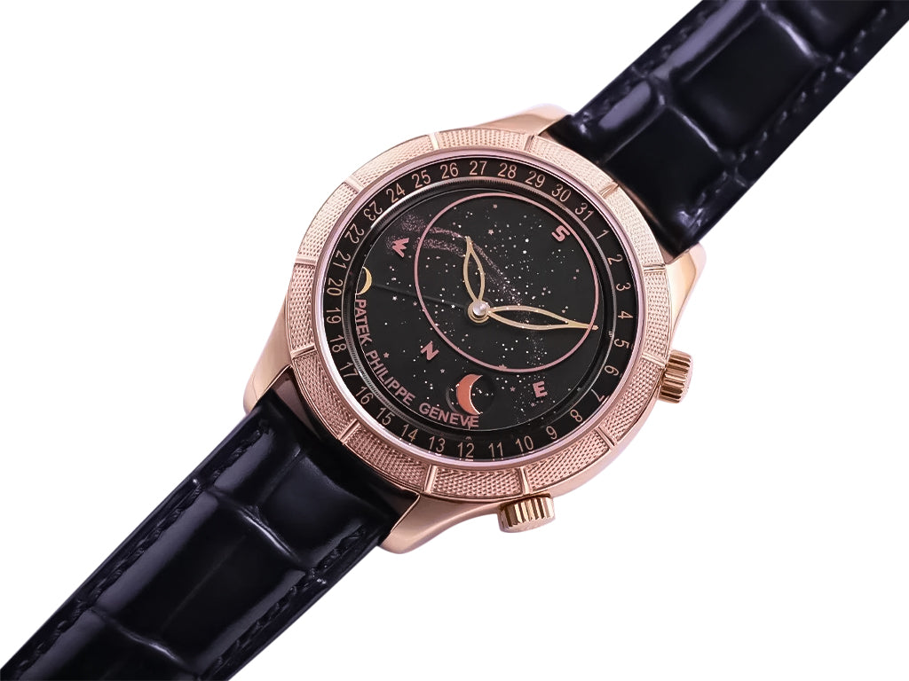 Celestial Only Watch Rose Gold with Black Dial