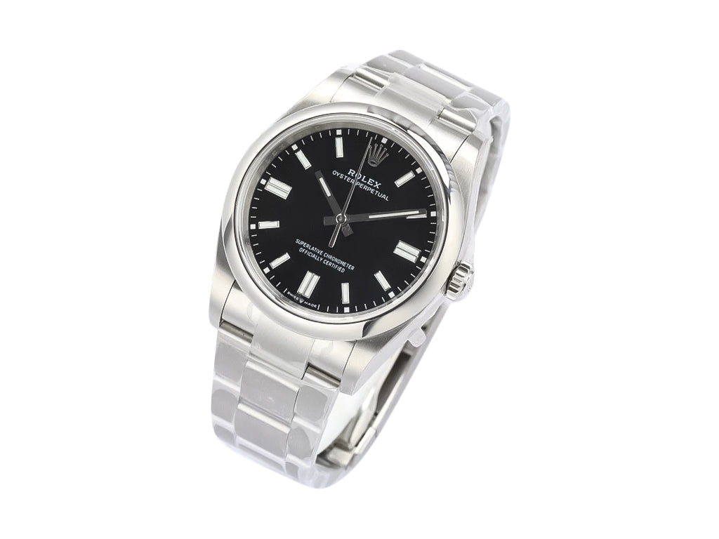 Oyster Perpetual 36 Stainless Steel with Black Dial