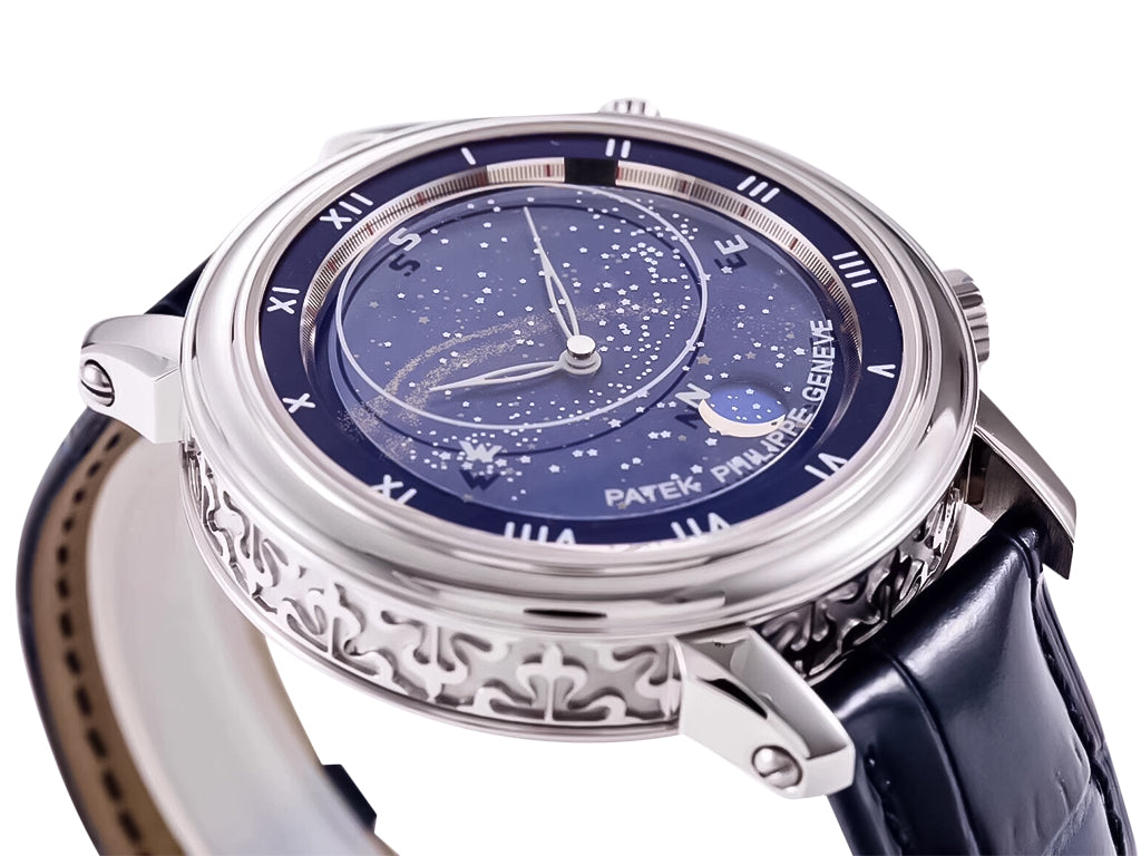 Celestial Stainless Steel with Blue Dial