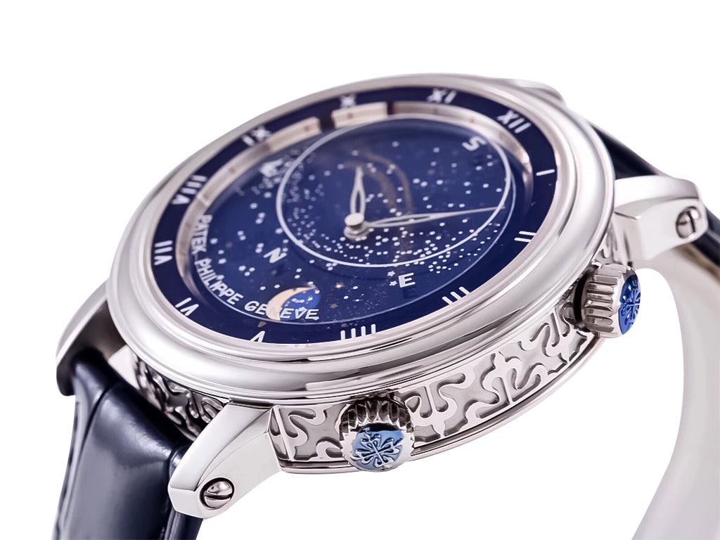 Celestial Stainless Steel with Blue Dial