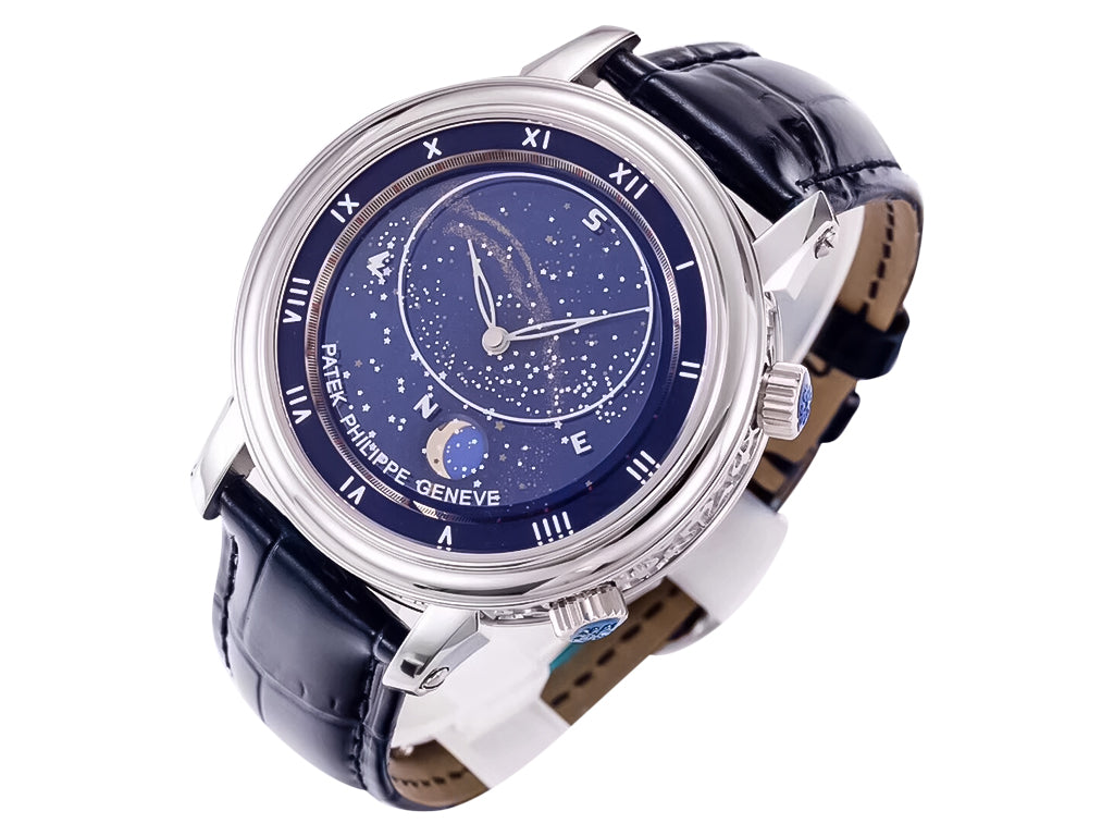 Celestial Stainless Steel with Blue Dial