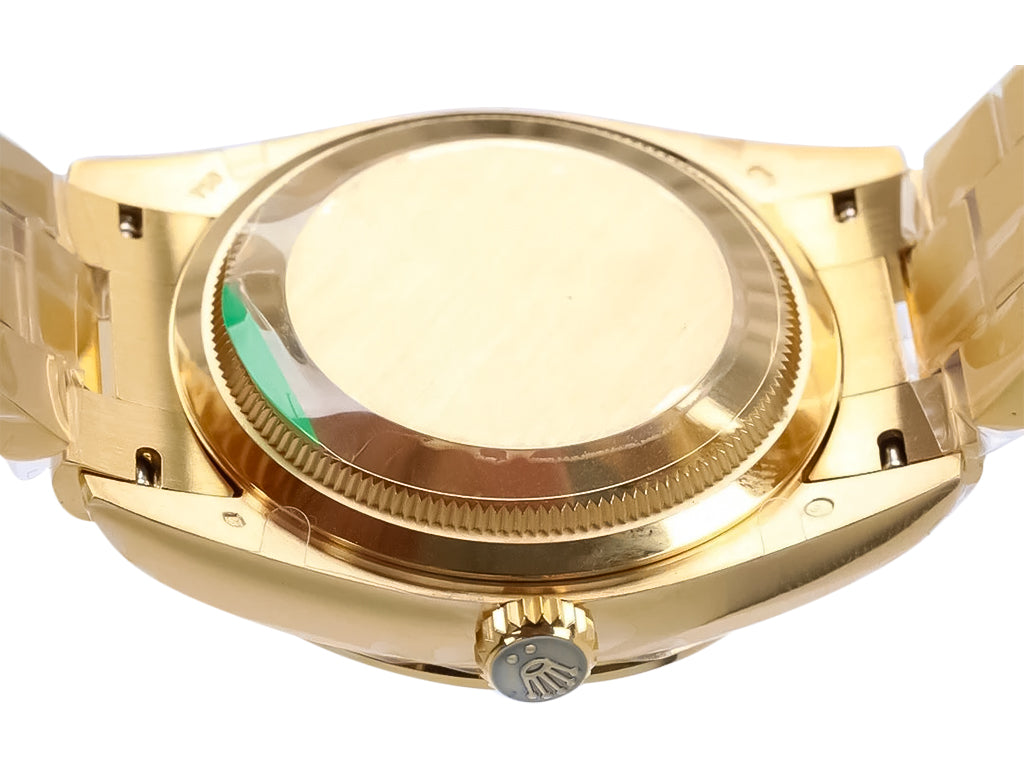 Day-Date 36 Yellow Gold 'President' with Diamond Mother of Pearl Dial and Diamond Bezel