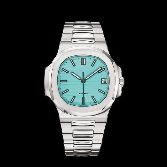 Nautilus Stainless Steel Tiffany Blue